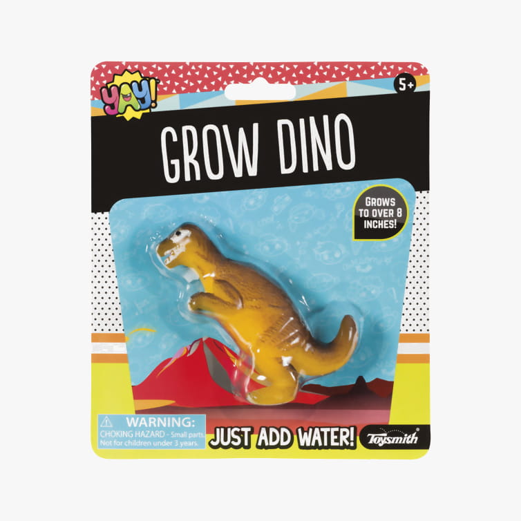 T-Rex Grow Dino in package