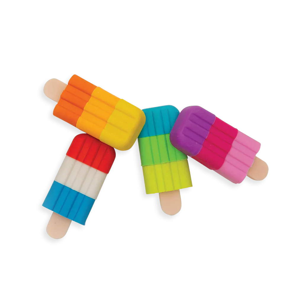 Icy Pops Scented Puzzle Erasers