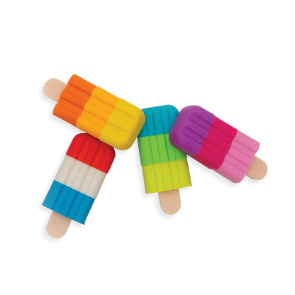 Icy Pops Scented Puzzle Erasers