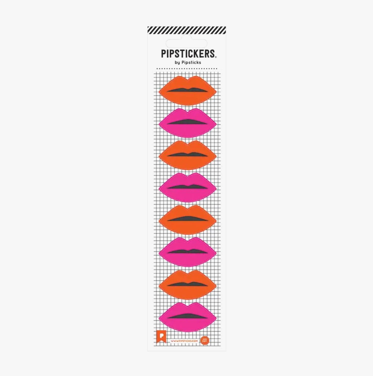 Kisses, Pipsticks Stickers