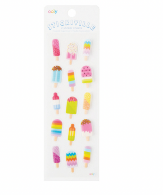 Stickiville Skinny - Ice Pops (Clear)