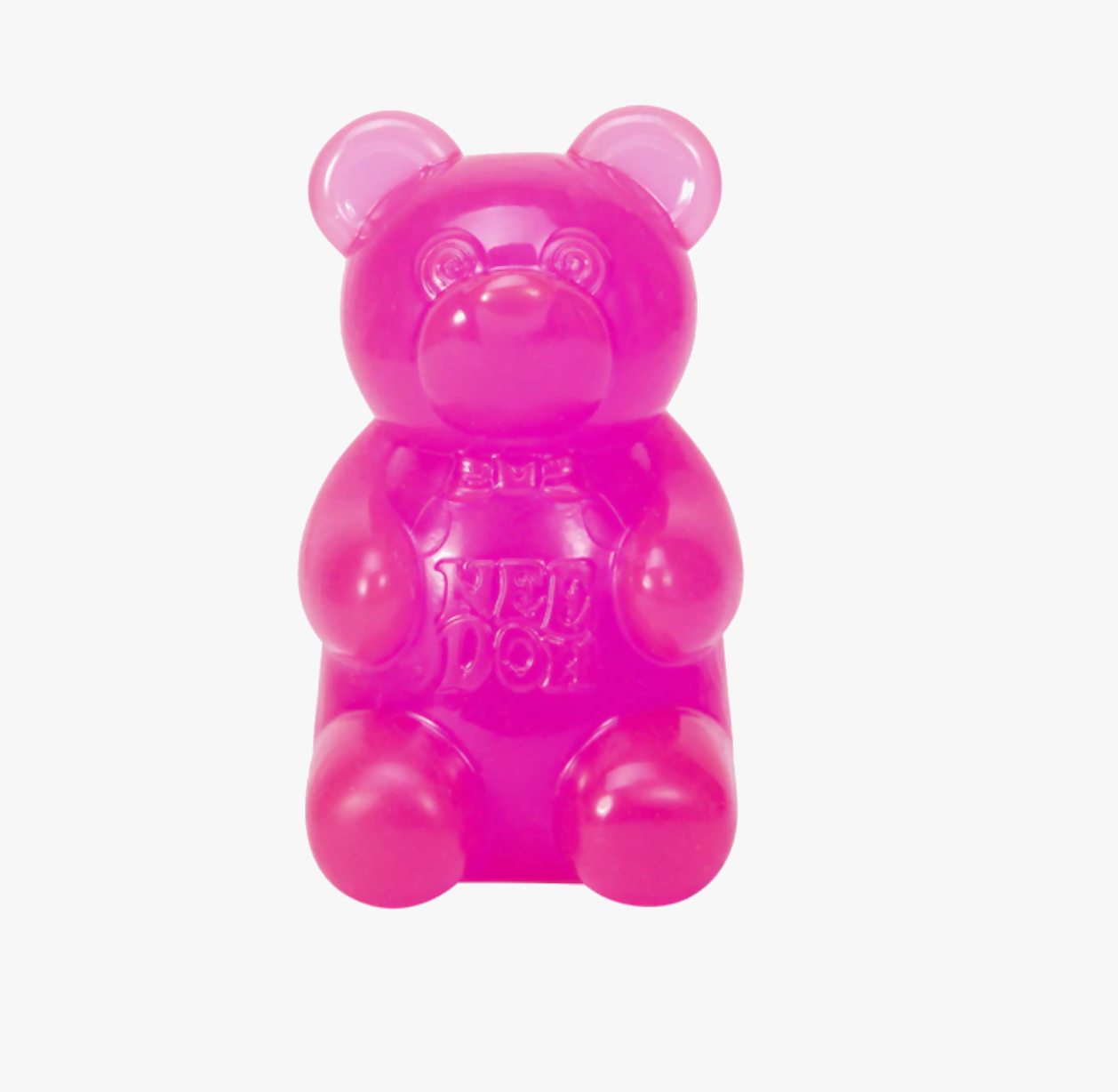 Pink NeeDoh Squishy Gummy Bear Toy