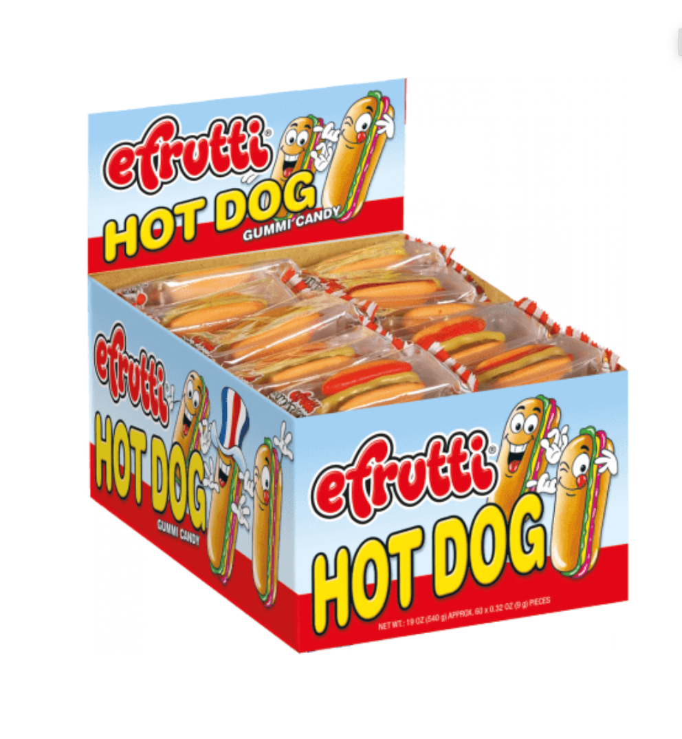 E-Frutti Gummi Hot Dog