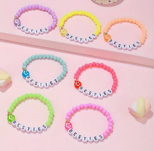 Matte Neon Bestie Bracelet