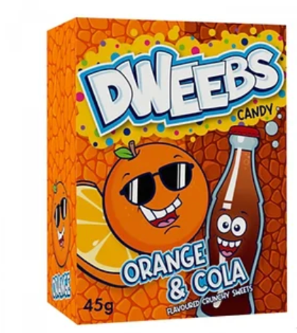 Dweebs Orange & Cola Candy